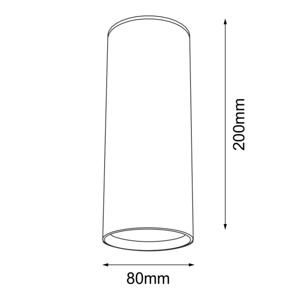 Plafon Kobe - Biały (200 mm) 1083 Antigo Plafon Kobe - Biały (200 mm) 1083 Antigo