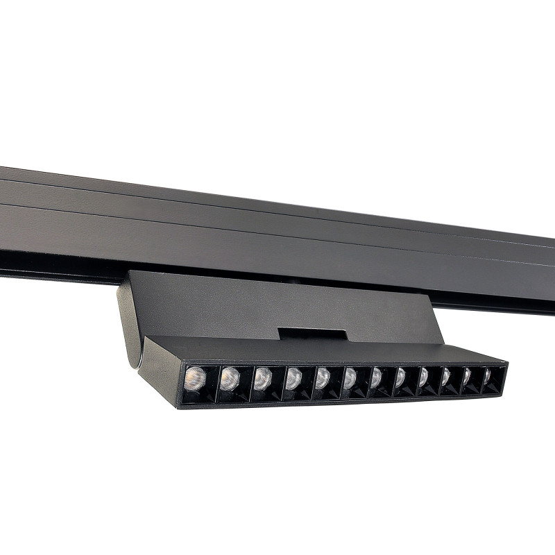 Spot magnetyczny Komatsu dot move - Czarny - 48V 12W 960lm (220 mm) 3000K 6498 Antigo Spot magnetyczny Komatsu dot move - Czarny - 48V 12W 960lm (220 mm) 3000K 6498 Antigo