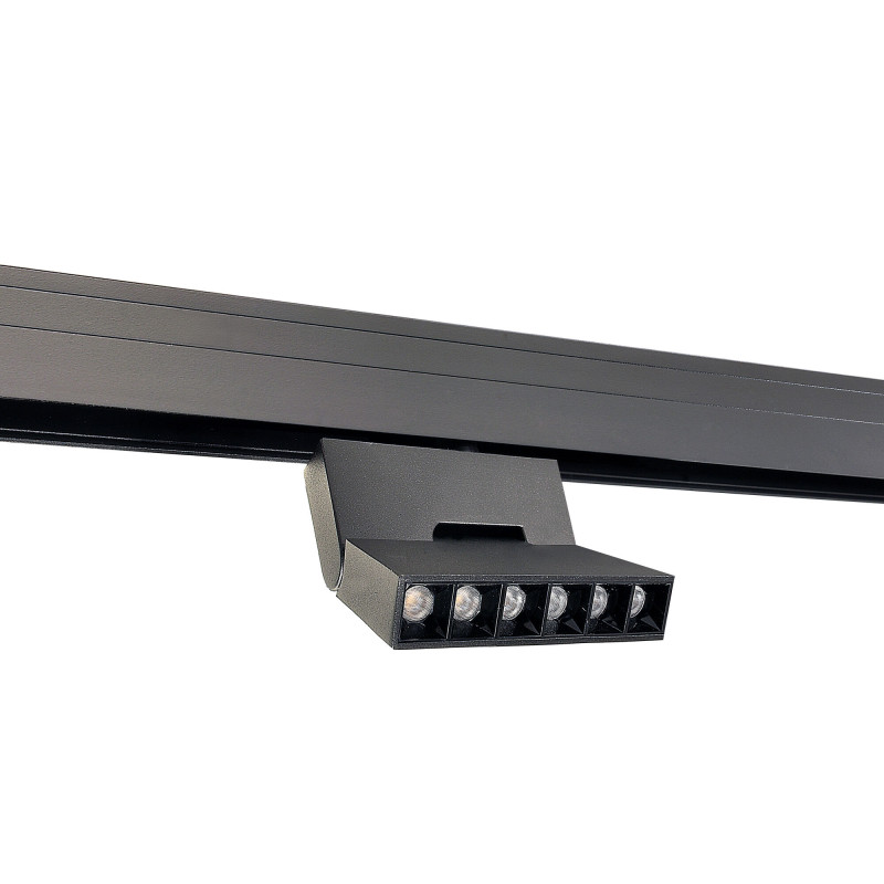 Spot magnetyczny Komatsu dot move - Czarny - 48V 6W 480lm (112 mm) 4000K 6597 Antigo Spot magnetyczny Komatsu dot move - Czarny - 48V 6W 480lm (112 mm) 4000K 6597 Antigo