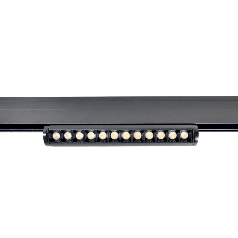 Spot magnetyczny Komatsu dot move 2 - Czarny - 48V 12W 1260lm (230 mm) 3000K 6599 Antigo Spot magnetyczny Komatsu dot move 2 - Czarny - 48V 12W 1260lm (230 mm) 3000K 6599 Antigo