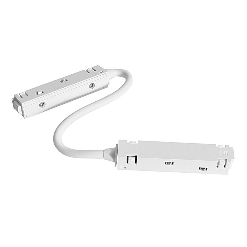 Łącznik elektryczny do narożnika L szynoprzewodu magnetycznego Komatsu 48V - Biały 6532 Antigo Łącznik elektryczny do narożnika L szynoprzewodu magnetycznego Komatsu 48V - Biały 6532 Antigo