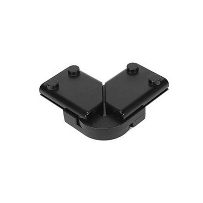 Łącznik L szynoprzewodu magnetycznego Komatsu Slim - Czarny 6043 Antigo