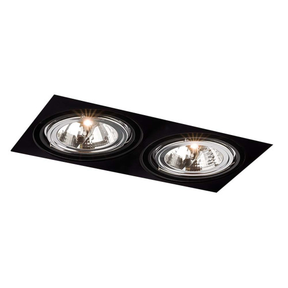 Lampa wpuszczana Komoro 2 - Czarna 3309 Antigo Lampa wpuszczana Komoro 2 - Czarna 3309 Antigo