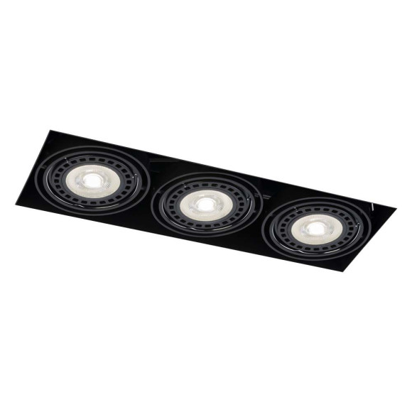 Lampa wpuszczana Komoro 3 - Czarna 3310 Antigo Lampa wpuszczana Komoro 3 - Czarna 3310 Antigo