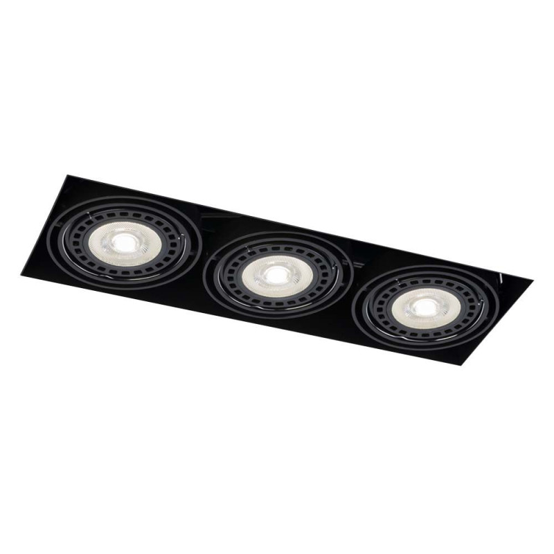 Lampa wpuszczana Komoro 3 - Czarna 3310 Antigo Lampa wpuszczana Komoro 3 - Czarna 3310 Antigo