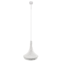 Lampa wisząca Mahaka 1 - Biała (260 mm) 5175 Antigo