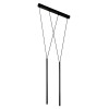 Lampa wisząca Miaki 2 - Czarna (600 mm) 5165 Antigo Lampa wisząca Miaki 2 - Czarna (600 mm) 5165 Antigo