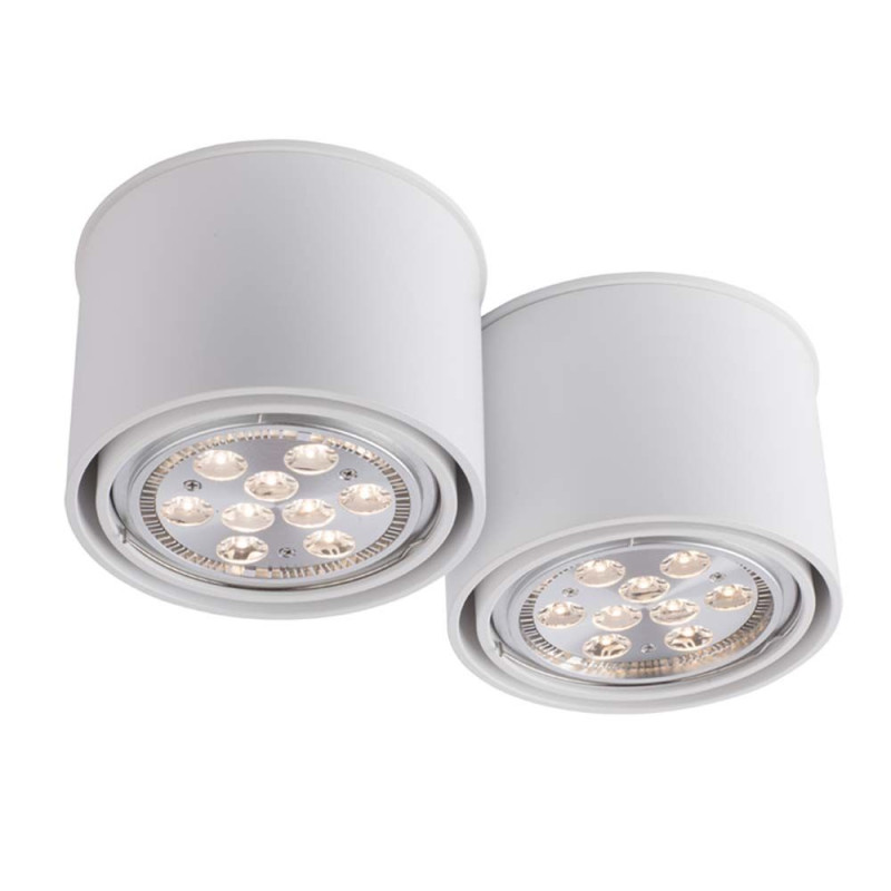 Plafon Miki 2 - Biały (100 mm) 7019 Antigo Plafon Miki 2 - Biały (100 mm) 7019 Antigo