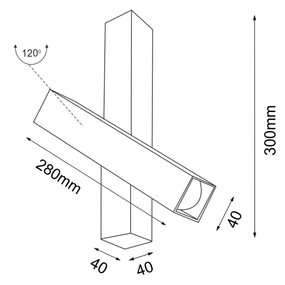 Spot Mitsuma - Czarny 7878 Antigo
