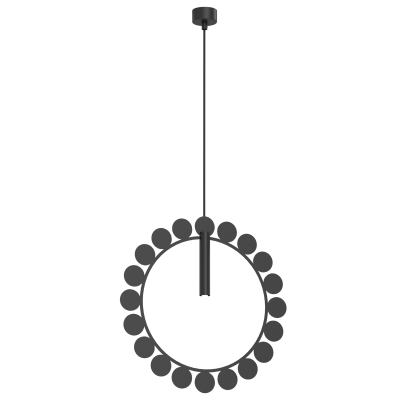 Lampa wisząca no. O - Czarna (420 mm) 5060 Antigo