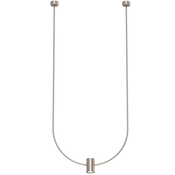 Lampa wisząca no. C - Platyna mat (580 mm) 5081 Antigo