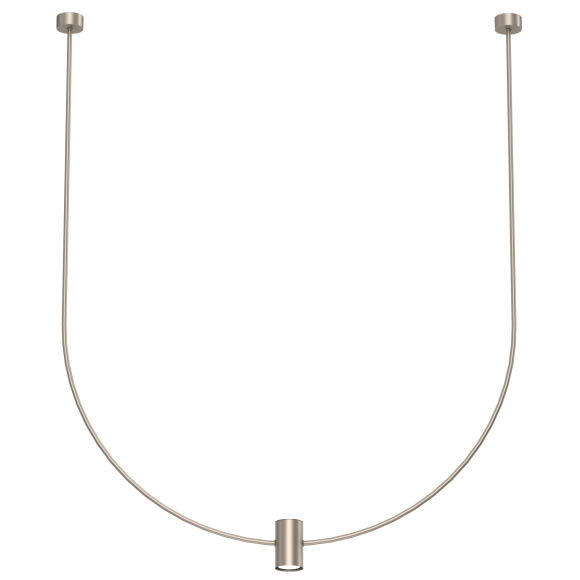 Lampa wisząca no. C - Platyna mat (860 mm) 5083 Antigo