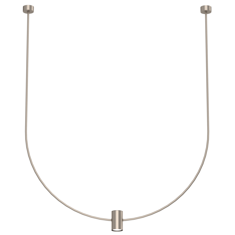 Lampa wisząca no. C - Platyna mat (860 mm) 5083 Antigo