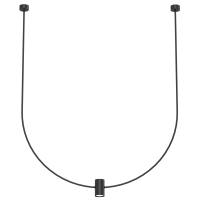 Lampa wisząca no. C - Czarna (860 mm) 5088 Antigo