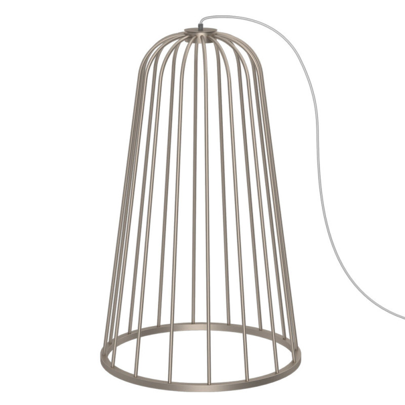 Lampa podłogowa no. moon A F - Platyna mat (1000 mm) 2008 Antigo Lampa podłogowa no. moon A F - Platyna mat (1000 mm) 2008 Antigo