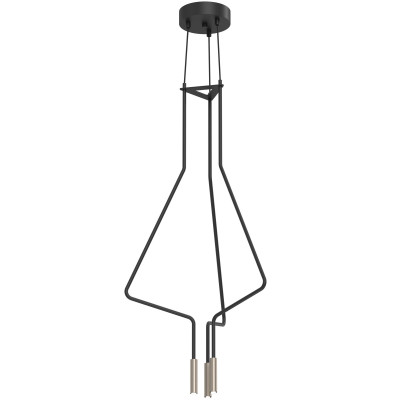Lampa wisząca no. Vi 3 - Czarna (1154 mm) 5140 Antigo