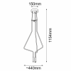 Lampa wisząca no. Vi 3 - Czarna (1154 mm) 5140 Antigo Lampa wisząca no. Vi 3 - Czarna (1154 mm) 5140 Antigo