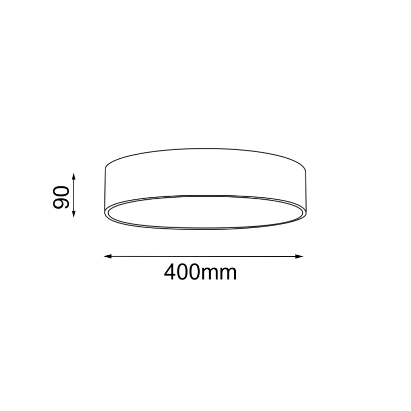 Plafon Sengo 40 - Złoty (90 mm) 1293 Antigo Plafon Sengo 40 - Złoty (90 mm) 1293 Antigo