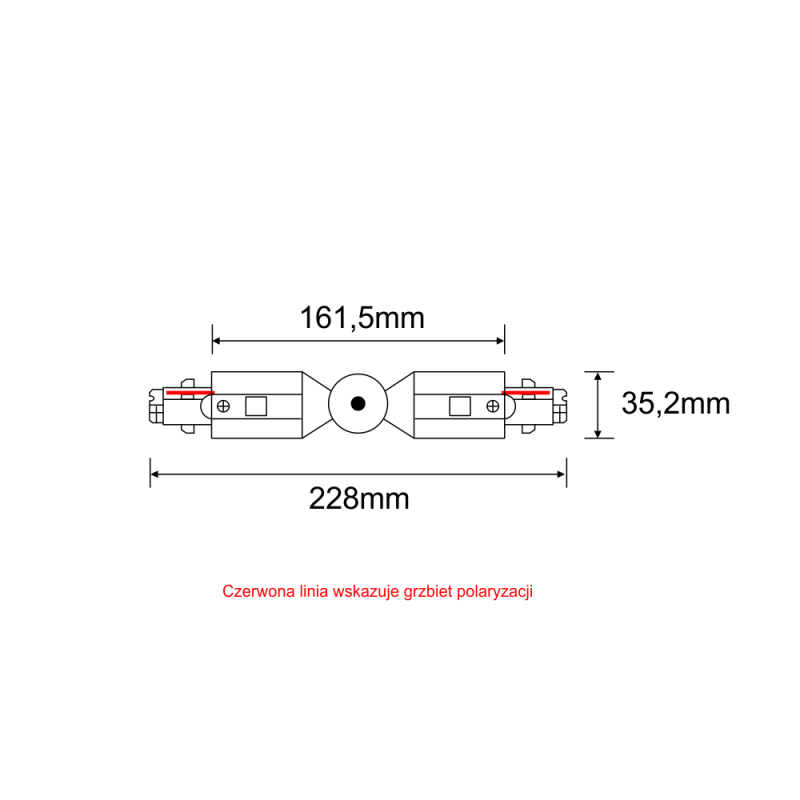 Łącznik L zginany szynoprzewodu 3F 230V - Czarny 8121 Antigo Łącznik L zginany szynoprzewodu 3F 230V - Czarny 8121 Antigo