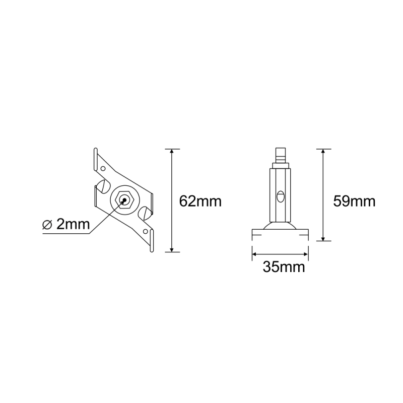 Zawiesie 5m do szynoprzewodu natynkowego 3F 230V - Czarne 8132 Antigo Zawiesie 5m do szynoprzewodu natynkowego 3F 230V - Czarne 8132 Antigo