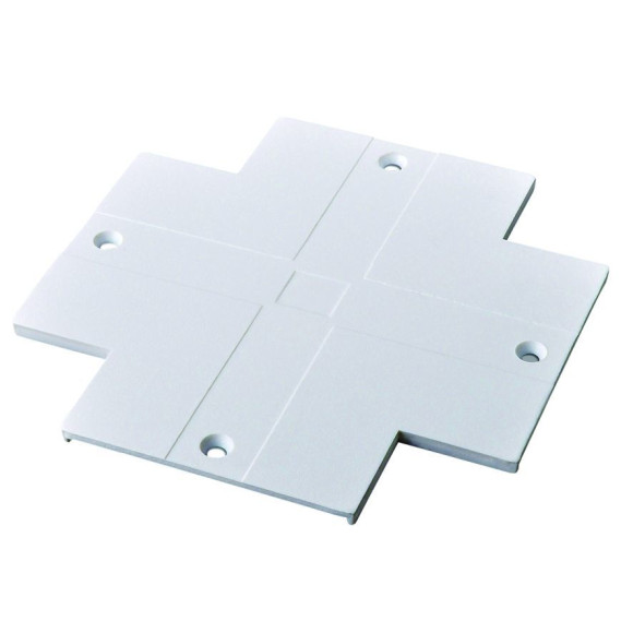 Pokrywa łącznika X do szynoprzewodu podtynkowego - Biała 8136 Antigo Pokrywa łącznika X do szynoprzewodu podtynkowego - Biała 8136 Antigo