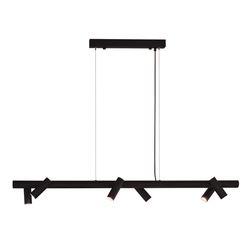 Lampa wisząca Yabu 6 - Czarna (1200 mm) 5067 Antigo Lampa wisząca Yabu 6 - Czarna (1200 mm) 5067 Antigo