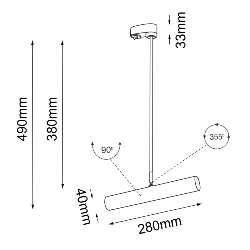 Spot Yabu T R1 - Czarny - Szynoprzewód 3F 230V 6617 Antigo Spot Yabu T R1 - Czarny - Szynoprzewód 3F 230V 6617 Antigo