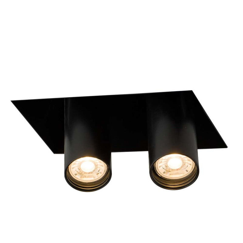 Lampa wpuszczana Yamato 2 - Czarna 7802 Antigo Lampa wpuszczana Yamato 2 - Czarna 7802 Antigo