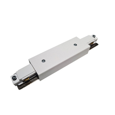 Łącznik prosty zasilający szynoprzewodu natynkowego 1F 230V - Biały 6356 Antigo