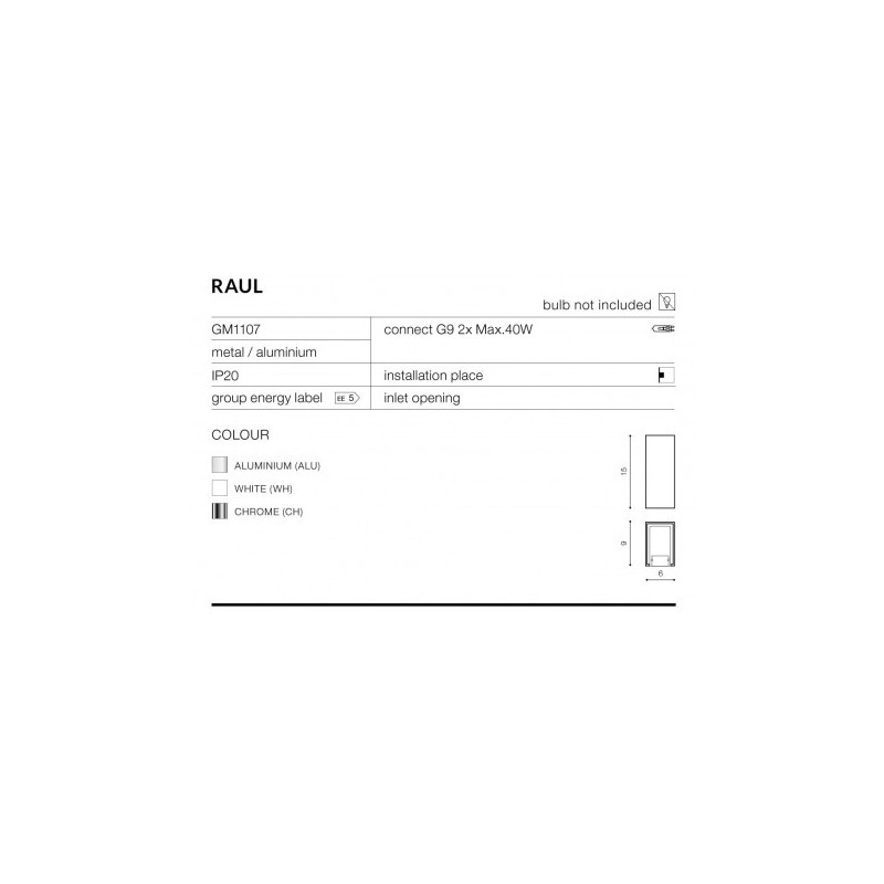 RAUL CH KINKIET | Azzardo