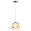 Lampa Nicole Pendant Amber AZ6197 | Azzardo