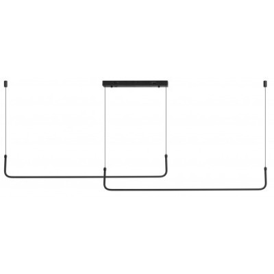 Lampa Mario Pendant 2 Cct Dimm Bk + Remote Control | Azzardo