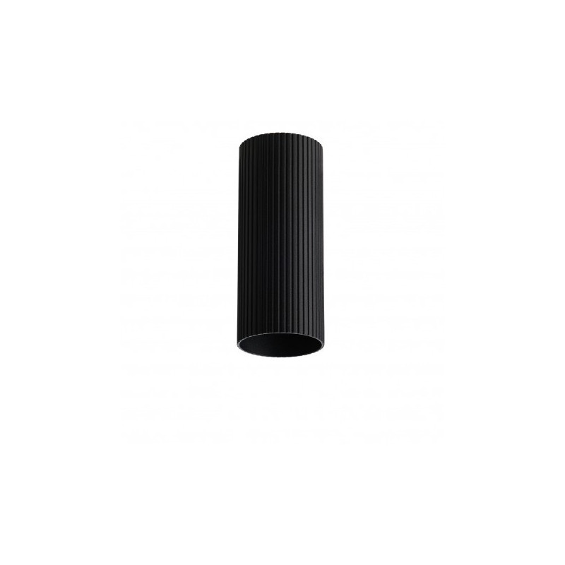 Lampa Lucas Ribbed Tube 20 Bk AZ6399 | Azzardo