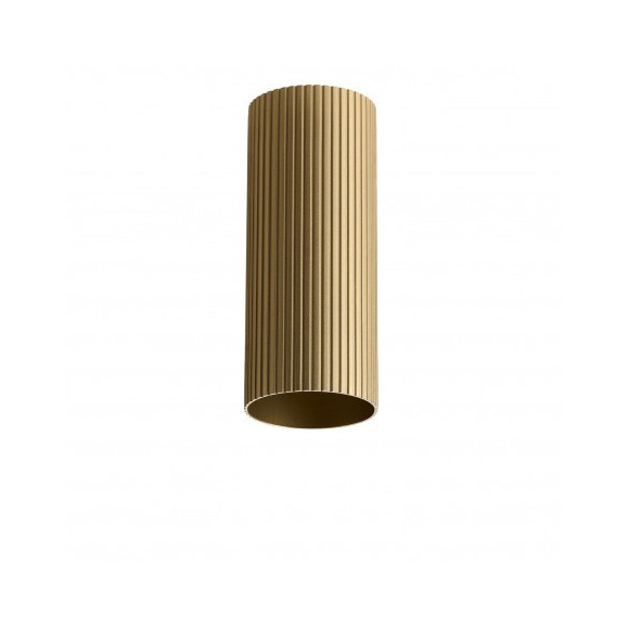 Lampa Lucas Ribbed Tube 20 Anodised Gold AZ6401 | Azzardo