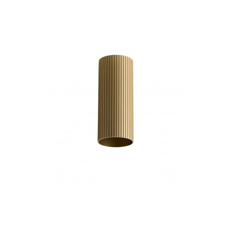 Lampa Lucas Ribbed Tube 20 Anodised Gold AZ6401 | Azzardo