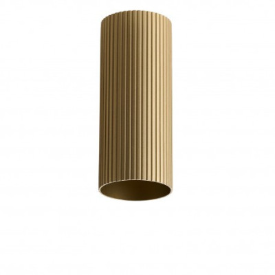 Lampa Lucas Ribbed Tube 20 Anodised Gold AZ6401 | Azzardo