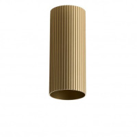 Lampa Lucas Ribbed Tube 20 Anodised Gold AZ6401 | Azzardo