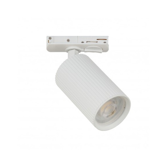 Lampa Lucas Ribbed 9 Track 1Line Gu10 Wh Set AZ6488 | Azzardo