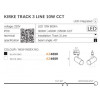 Lampa Kirke Track 3Line 10W Cct Bk AZ4658 | Azzardo