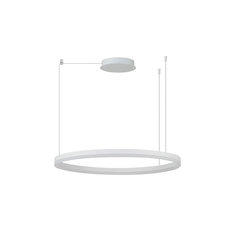 Lampa Halo Pendant 80 Cct Dimm Wh + Remote Control | Azzardo