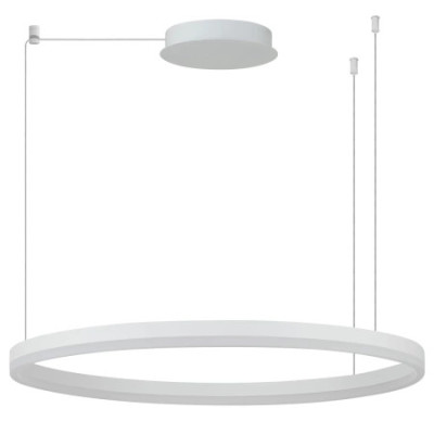 Lampa Halo Pendant 80 Cct Dimm Wh + Remote Control | Azzardo