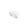 Lampa Double Smart Plug 16A Wh AZ3476 | Azzardo