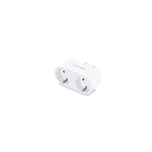 Lampa Double Smart Plug 16A Wh AZ3476 | Azzardo