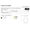Lampa Falco 12 3000K White AZ2780 | Azzardo
