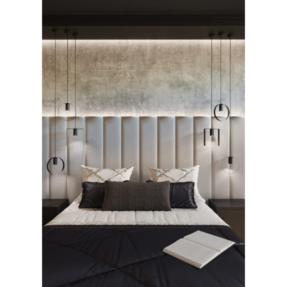 Lampa wisząca Ortiga 5 - Biała (300 mm) 5156 Antigo