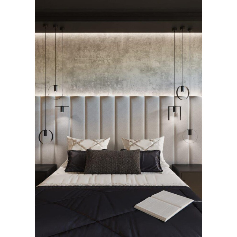 Lampa wisząca Ortiga 5 - Biała (300 mm) 5156 Antigo