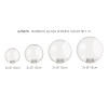 Lampa Bubbles Glass Shades Set 15 Clear AZ5878 | Azzardo