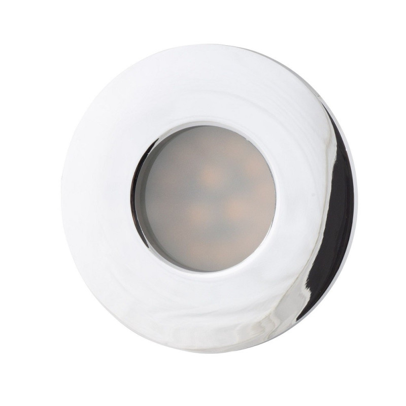 MAXLIGHT H0045 OPRAWA WPUSTOWA AQUA IP65 OKRĄGŁA CHROM