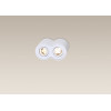 MAXLIGHT C0085 LAMPA SUFITOWA BASIC ROUND BIAŁA PODWÓJNA