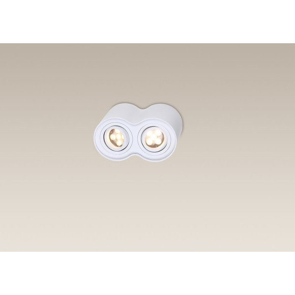 MAXLIGHT C0085 LAMPA SUFITOWA BASIC ROUND BIAŁA PODWÓJNA MAXLIGHT C0085 LAMPA SUFITOWA BASIC ROUND BIAŁA PODWÓJNA